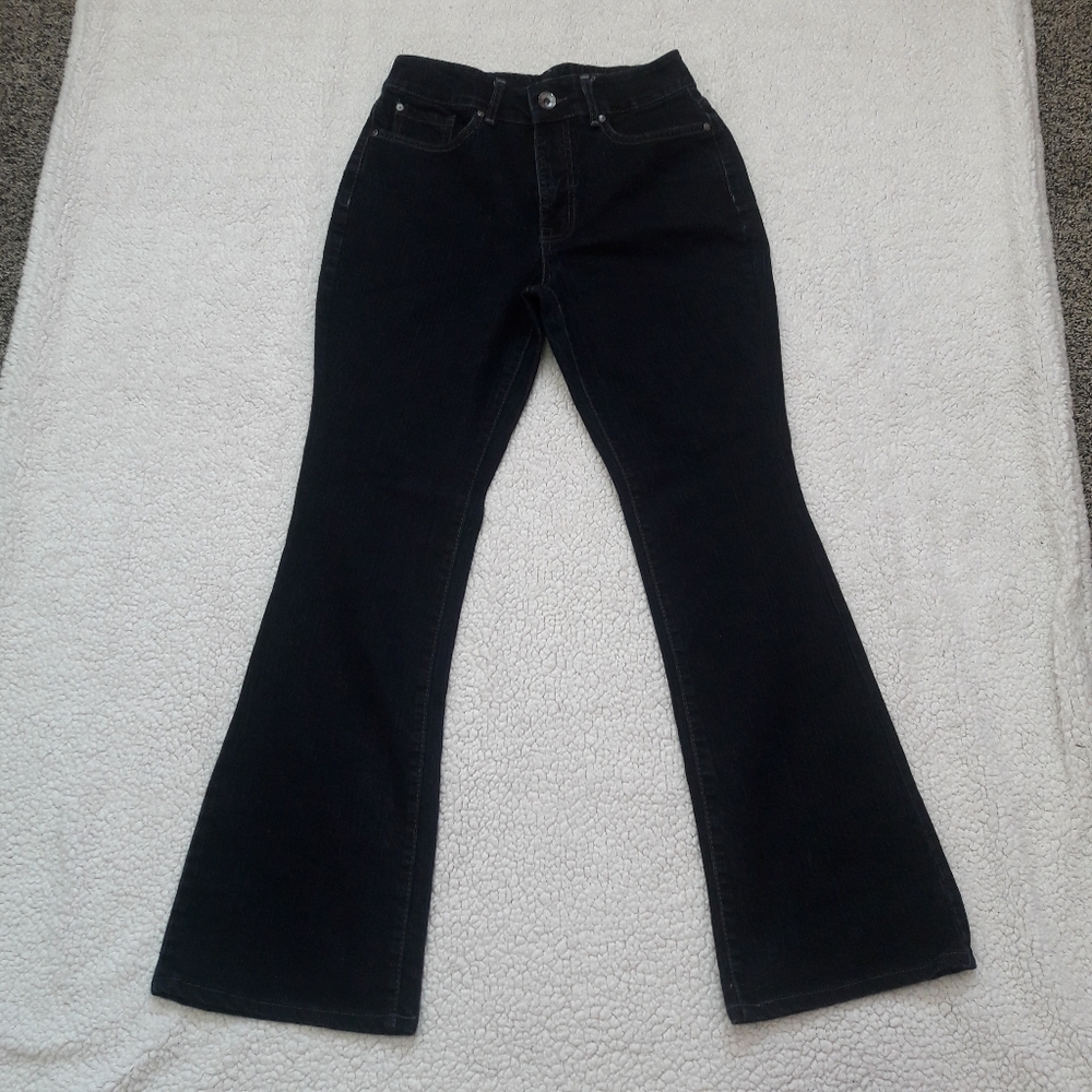 Nine West Jeans Dark Wash Boot Cut Denim